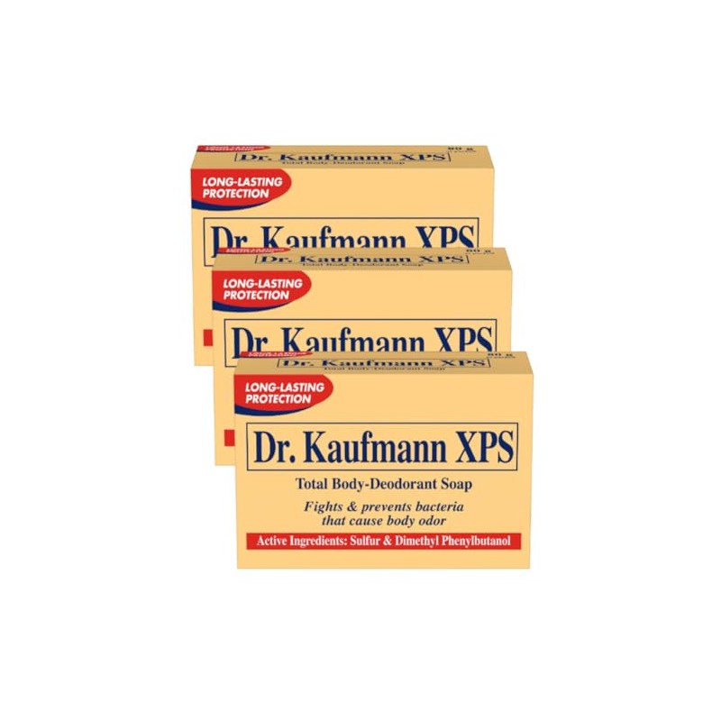 Dr. Kaufmann XPS Total Body Deodorant Soap 80g (Pack of