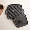 Bruntmor 2-in-1 Pre-Seasoned Cast Iron Reversible Griddle Grill Pan with