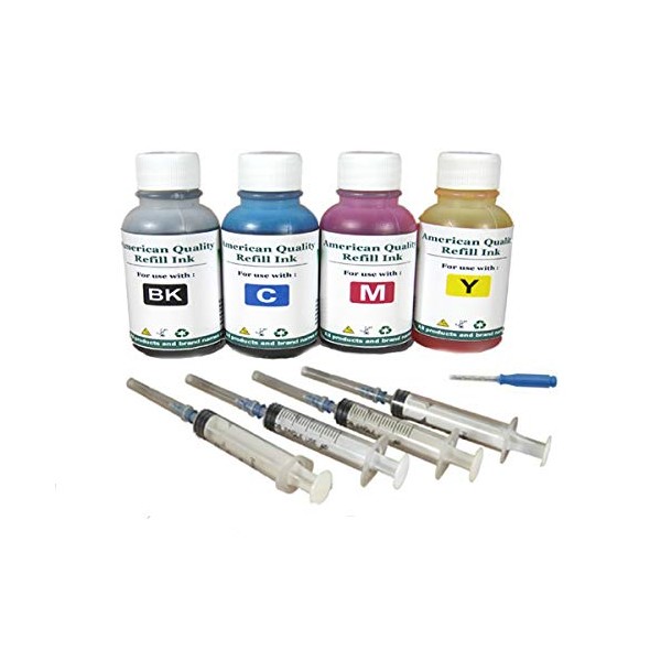 Premium Combo Ink Refill Kit for Canon PG-245/CL-246, PG-245XL/CL-246XL 1oz