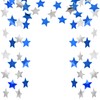 HFZRZFH Shimmering Star Garland Banner Set - 10 Pieces, 130