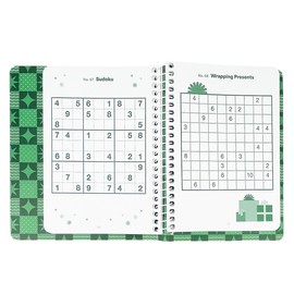 Pocket Puzzle Word Search: Christmas Puzzles - Very Merry Mixed Puzzles for Adults Including Word Search, Sudoku, and More, Travel Sized (Brain Busters)