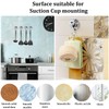 2 Pack Suction Hooks, Vacuum Suction Cup Hooks Powerful Push