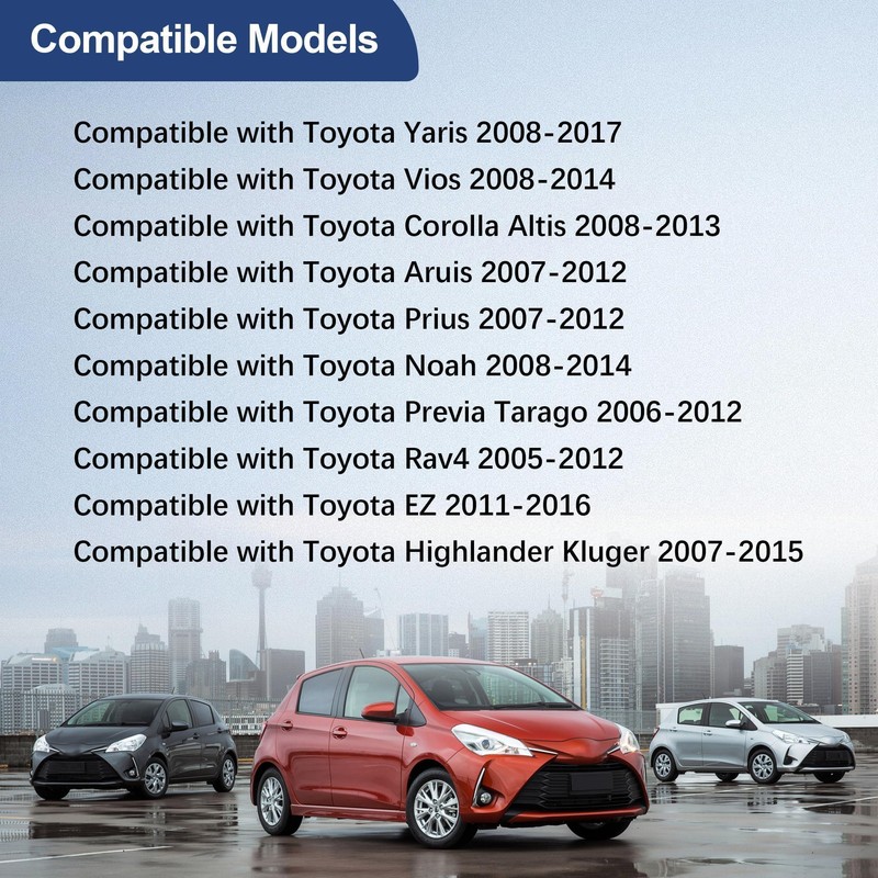 Panwarmoll Auto Roof Pull Handle Without Hook Compatible with Toyota