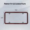 Hanwell Products 1pcs Heavy Duty Metal License Plate Frame, Made
