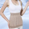 Unisex Warm Soft Cashmere Waist Warmer Wool Warming Belt Elastic