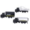 3pcs 1:50 Truck Model Toy Set Pull Back Recovery Tanker