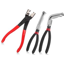 3 Pack Electrical Disconnect Pliers Pro Set,Electrical Connector & Fuel Line Clip Remover Tools Professional Kit for Cars Automotive Electrical Tools Hose Disconnect ToolsTrucks Repair Disconnector