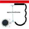 KSMD Compact Round Purse Hooks for Table and Bars,Portable Purse