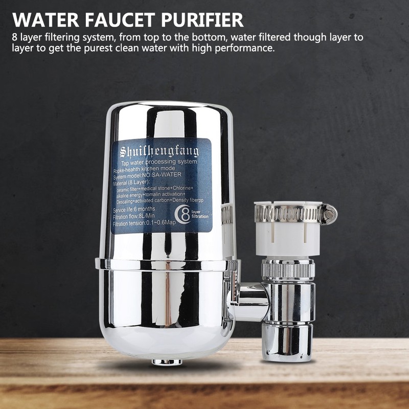 Home Water Tap Purifier Remove Harmful Substance for Kitchen Sink