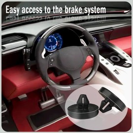 12 PCS Brake Switch Stopper, Brake Pedal Stop, Car Truck Auto Brake, Pedal Pad Brake, Car Brake, Light Switch Stopper Brake, Switch Pad Automotive Clutch Pedal Stopper 90541-06036