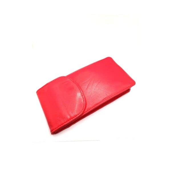 AKSHIDE Genuine Soft Leather Spectacles Case/Glasses Case/Glasses Pouch-Gc4 (Pink)