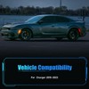 LUDARM Sequential LED Side Marker Lights Compatible with 2015-2023 Charger