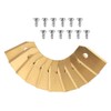 Replacement Blades Titanium 35 mm with Screws for Gardena Sileno