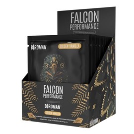 Birdman Falcon Performance Proteina Premium En Polvo, 30gr proteina, 3gr Creatina, Sin Inflamacion, Sin Acne, 10 Sobres Sabor Golden Vanilla 380gr