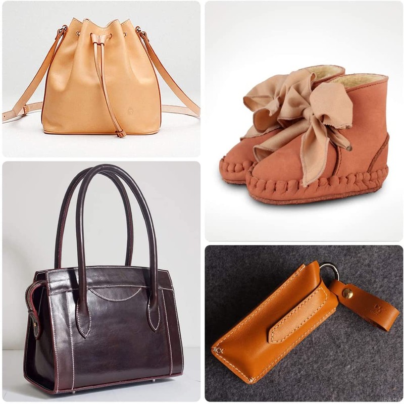 Leather Chisel Hole Punch Tool Set White Steel 2/5/10 Lacing