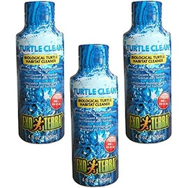 Exo Terra PT1999 Turtle Clean Water Conditioners, 8.4oz Each (3 Pack)