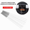 Mugast Aguja de Limpieza de Boquilla de 10pcs 0.4mm para