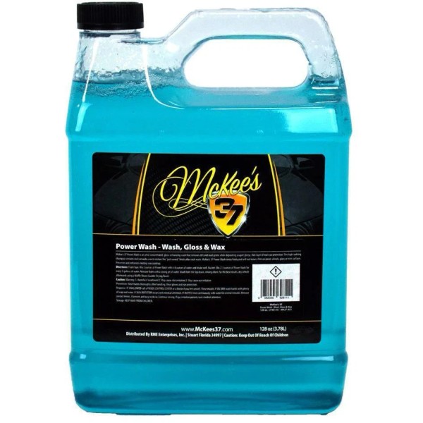McKee's 37 Car Power Wash with Carnauba Wax 1 GALLON