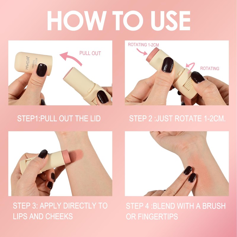 Mineral Color Balm, SPF 35 Multiuse Color Stick for Lips