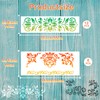 Lekabee 20Pcs Vintage Border Stencil
