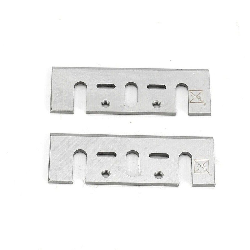 2x HSS Planer Blades/Knifes Slotted Blades for Makita DKP180 &