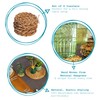 Argon Tableware Round Coasters - 10cm - Pack of 6