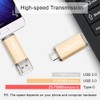 LEIZHAN USB Stick 32GB Type C Memory Stick OTG Speicherstick