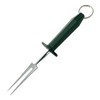Hygiplas C423 Cooks Fork, 6" Prong, Nylon Handle, Black