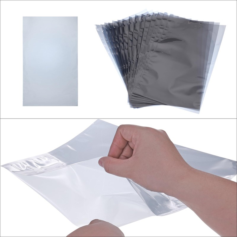 QUARKZMAN Pack of 15 Anti-Static Bags ESD Shielding Bags Flat