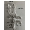 Valance/Pelmet Clip for 25mm or 35mm Sunwood Faux Wood Blinds