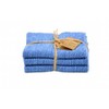 Solwang Cleaning Cloths 02021 Set of 3 Organic Blue Melange