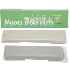 Model Repair AB Epoxy Quick Drying Putty 100g Fill Soil Modeling Hobby Craft Accessory(100g Fill Soil Grey )