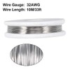 sourcing map 0.2mm 32AWG Heating Resistor Wire Wrapping Resistance Wires
