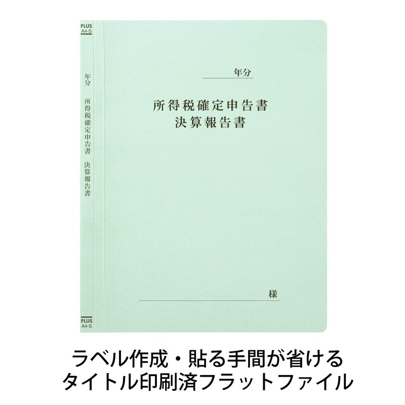Plus Print Flat File Tax Return A4 No.021HA 10 Books