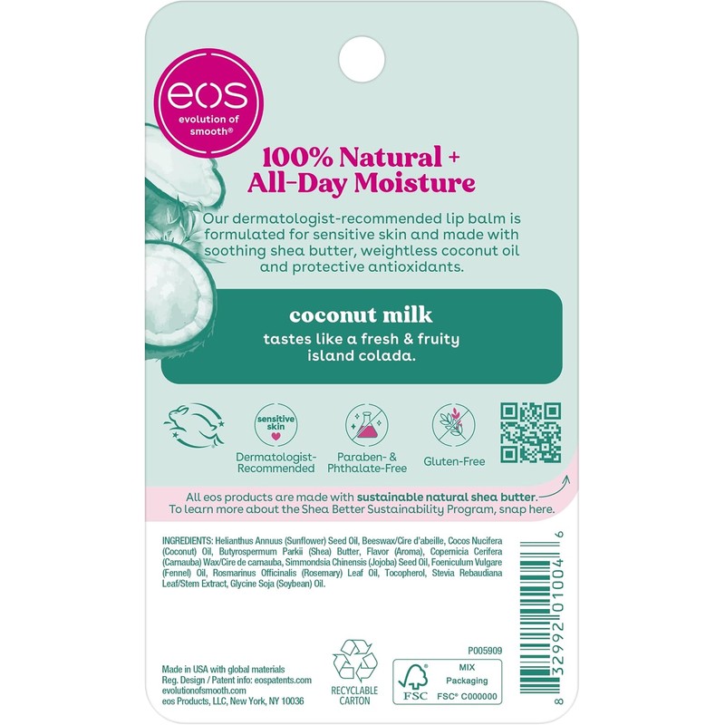 EOS Lip Balm - Bálsamo labial EOS Visibly Soft Sphere,