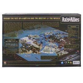 Avalon Hill Axis & Allies Europe 1940 Second Edition WWII Strategy Board Game, with Extra Large Gameboard, Ages 12 and Up, 2-6 Players
