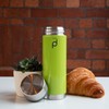 DrinkPod Pioneer Flasks Doppelwandige Isolierflasche aus 18/10 Edelstahl – Grün,