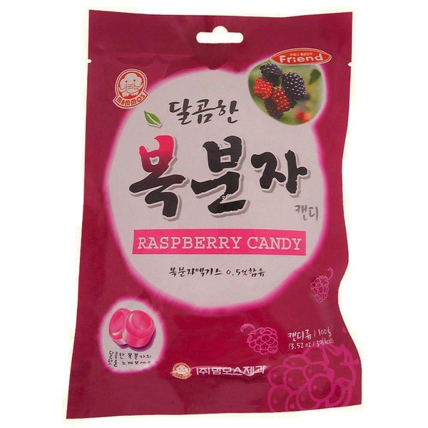 Mammos Friend Raspberry Candy 3.52oz Korea