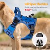 Heavy-Duty Tactical Dog Harness for Large Dogs, No Pull Adjustable