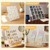 TrendTrust 4 Tier Card Display Stand, Trading Greeting Card Display
