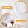 Chef's Hat Apron Set, Adjustable Chef's Hat Bib Apron, Chef