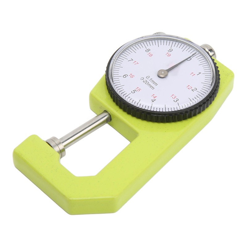 Thickness Gauge 0.1mm High Accuracy 0 to 20mm Range Round