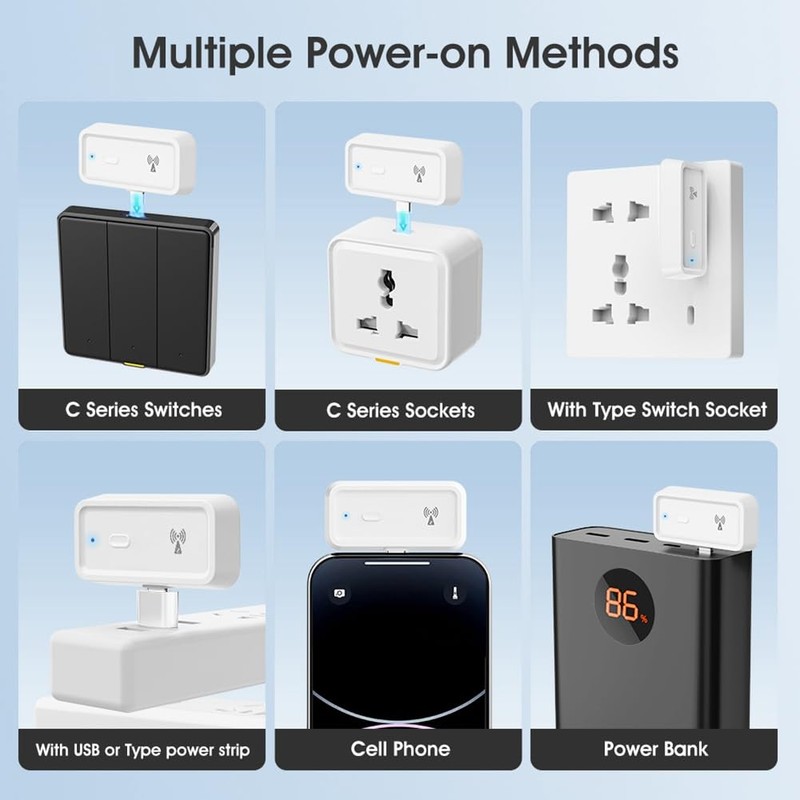 Kquepo Tuya Smart Home Zigbee Repeater Type C Extender Signal