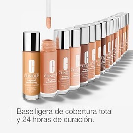 Clinique Beyond Perfecting Base de Maquillaje en Polvo + Corrector para Pieles Secas, Mixtas y Grasas | Cobertura Total y Acabado Mate