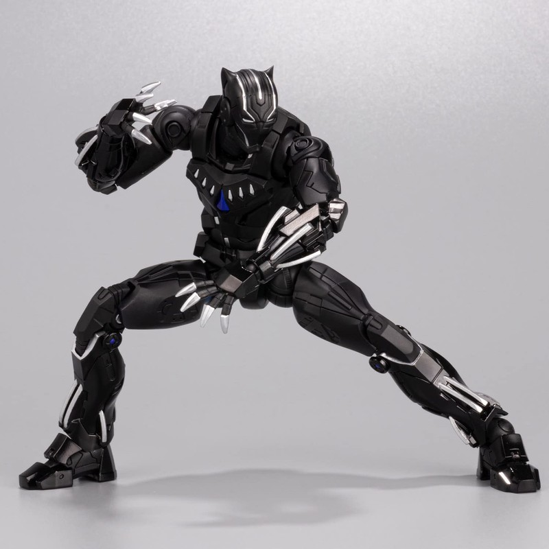 Fighting Armor Black Panther Non-Scale ABS & Diecast Painted Complete