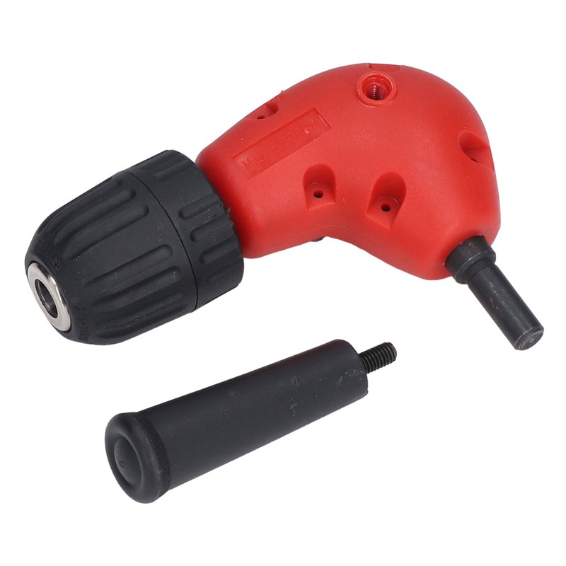 90° Angle Adapter Round Shank Right Angle Extension Chuck Attachment