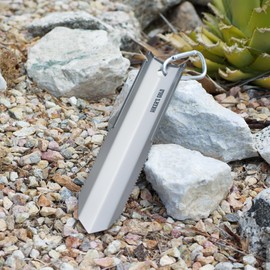 Hiker's Gold Ultralight Titanium Trowel for Hiking, Backpacking, Camping