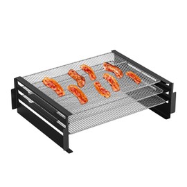 SafBbcue 24 Inch Jerky Grill Racks for Camp Chef Pellet and Smoker Grill Replacement Parts, PG24 Camp Chef SmokePro PG24DLX, PG24SE, PG24LS, PG24LTD, PG24S Parts,Jerky Smoking Racks,Smoking Beef Jerky