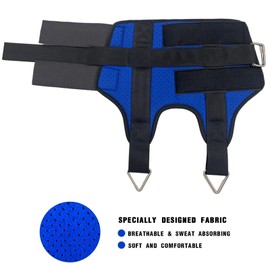 bibahala Home Ankle Fracture Traction Belt 1pcs Rehabilitation Equipment for Injury Recovery Calf Fracture Traction Machine Lace Up Achilles Tendonitis Brace Kit Sprained Support