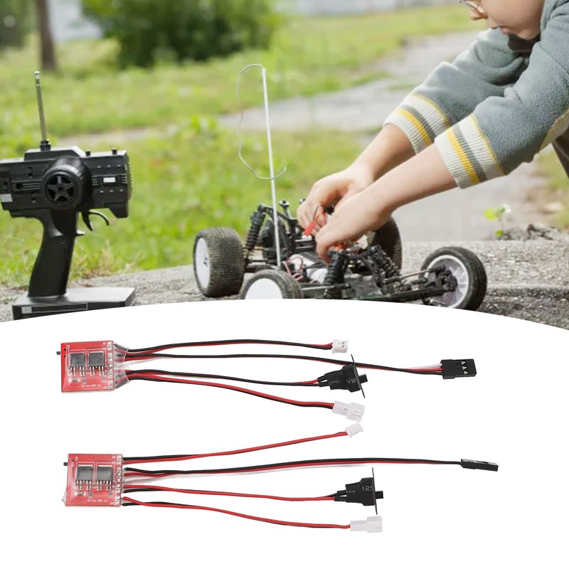 2pcs 30A Micro Brushed ESC Winch Control Bidirectional ESC Speed